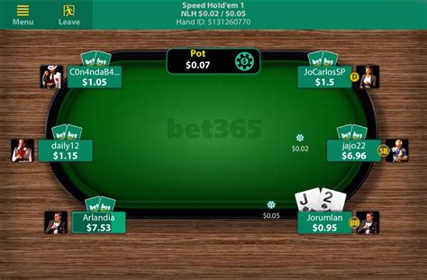 poker bet365 download